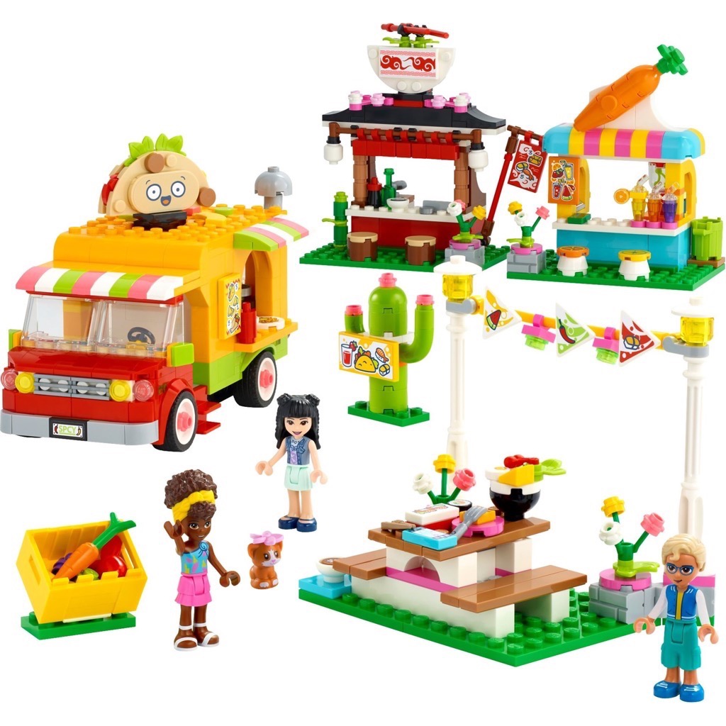 เลโก้ LEGO Friends 41701 Street Food Market