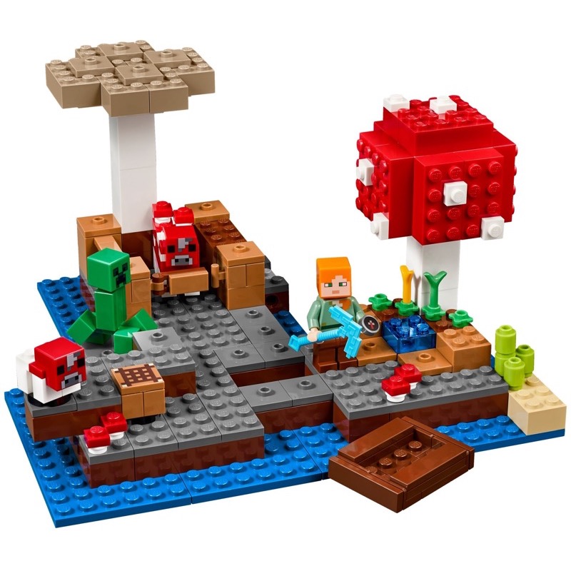 LEGO Minecraft 21129 The Mushroom Island