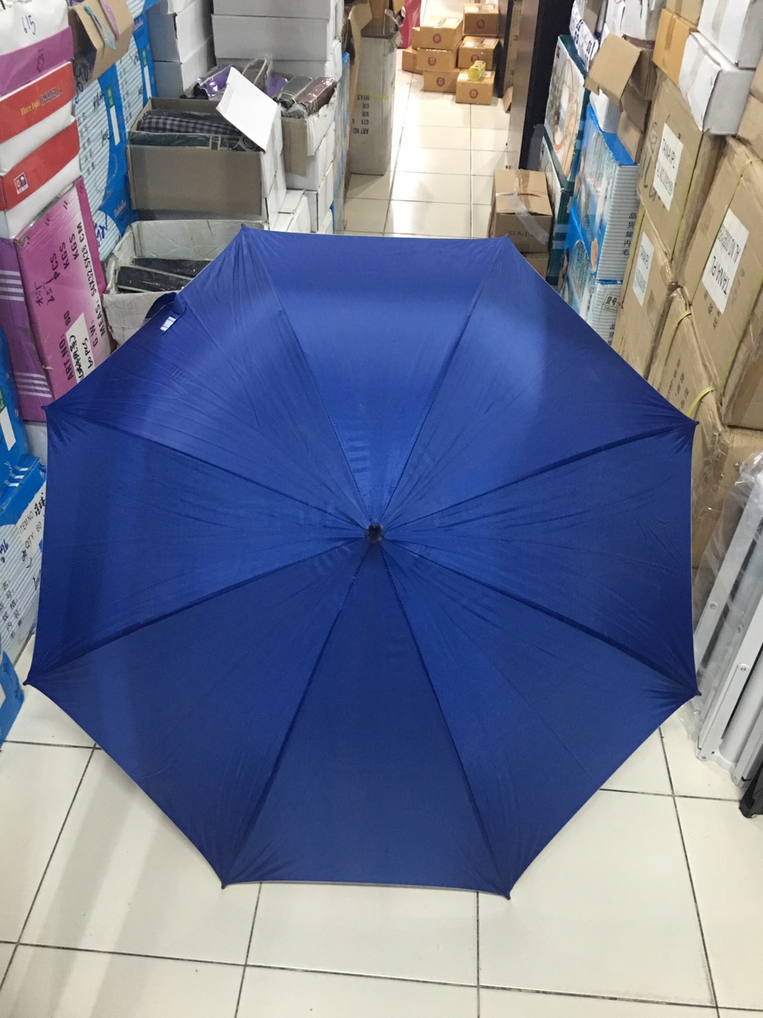 ร่มตอนเดียว8ก้านคู่24นิ้วมียูวี