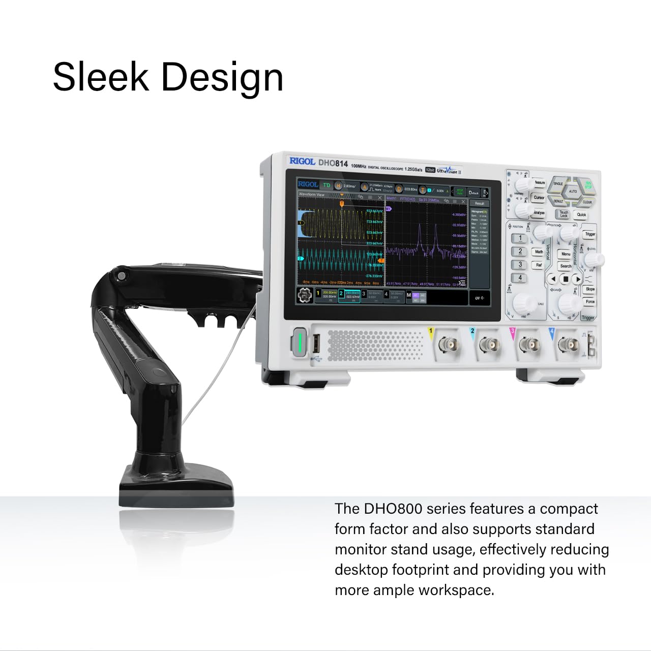 RIGOL DHO802 Digital Oscilloscope 70MHz - S.C.IC SUPPLY LIMITED 