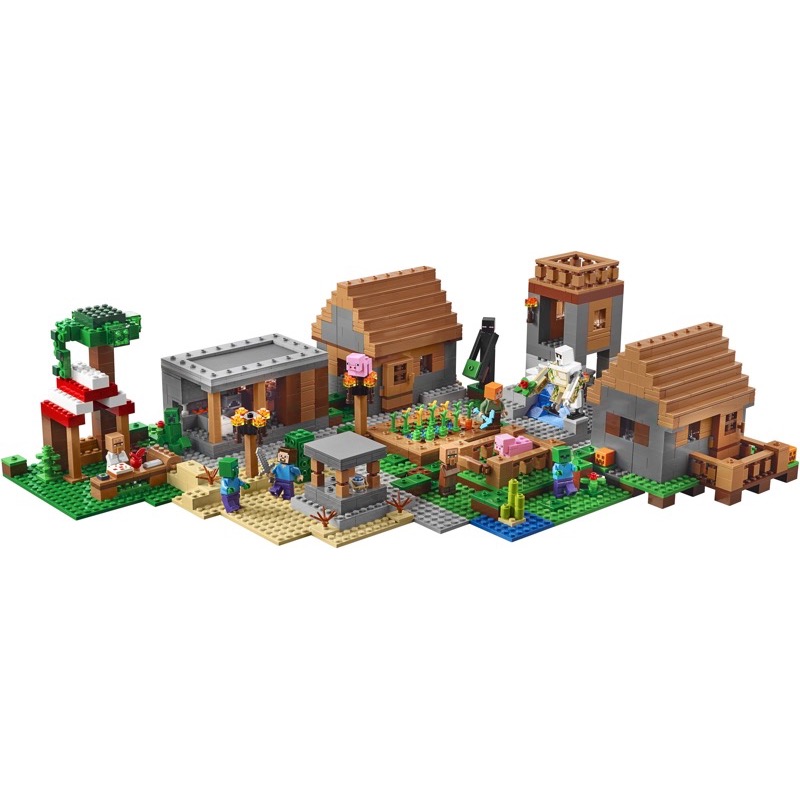LEGO Minecraft 21128 The Village (Minor Damaged Box)