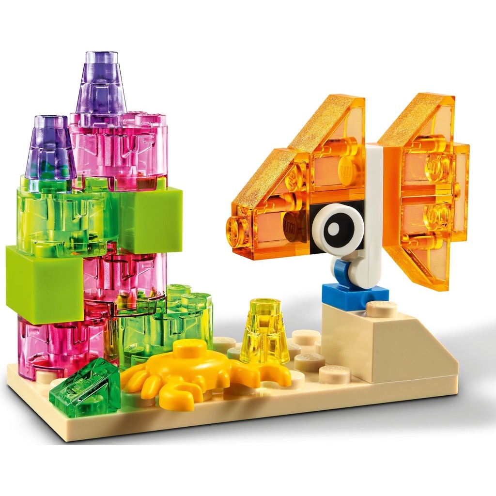 เลโก้ LEGO Classic 11013 Creative Transparent Bricks