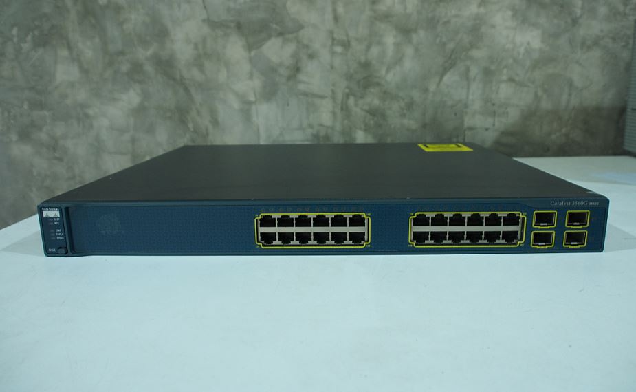 Cisco Catalyst 3560G Series มือ 2 พร้อมใช้งาน