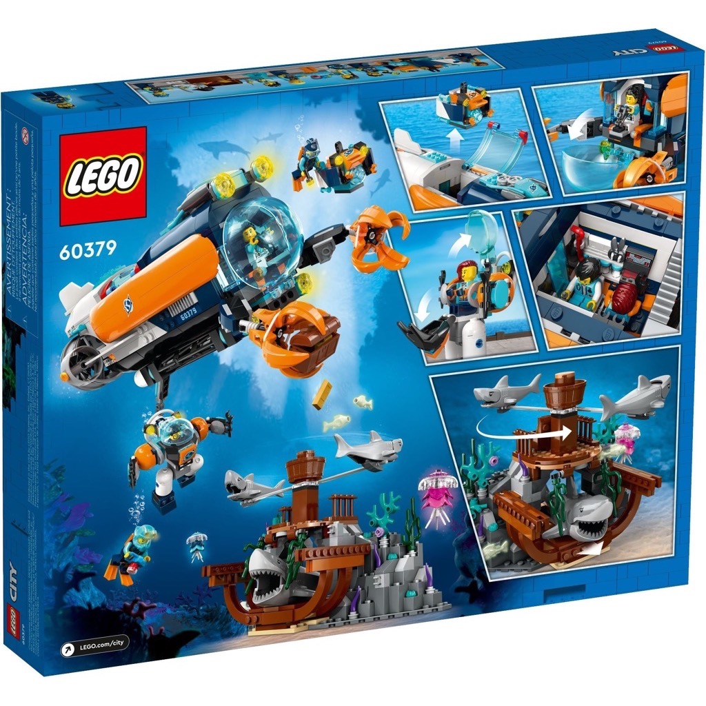 เลโก้ LEGO City 60379 Deep-Sea Explorer Submarine