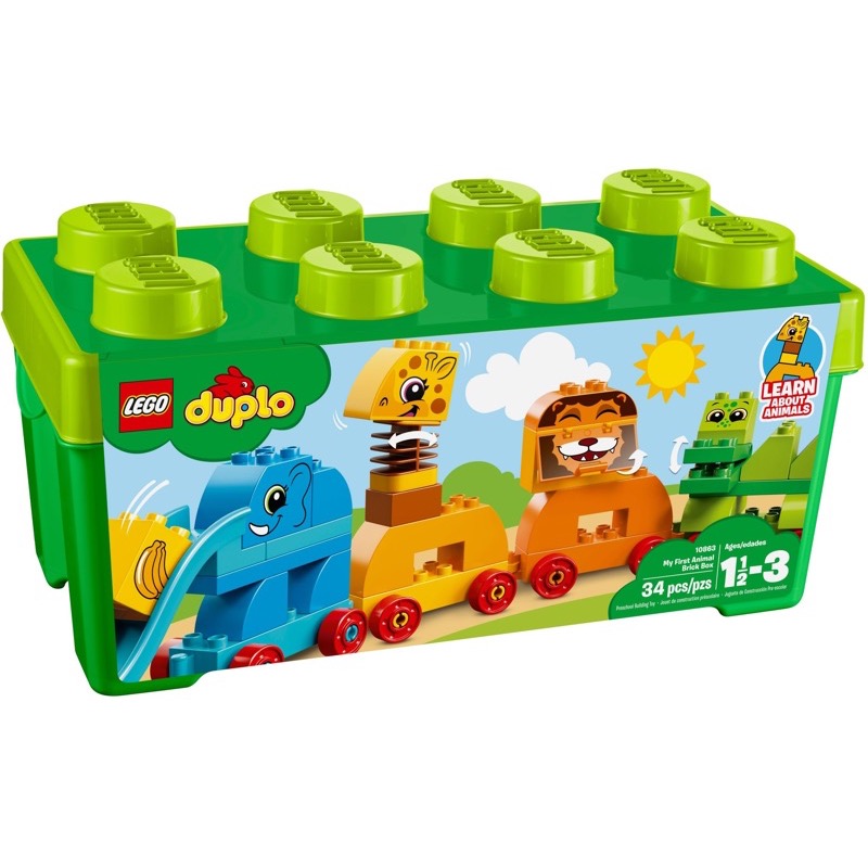 LEGO Duplo 10863 My First Animal Brick Box
