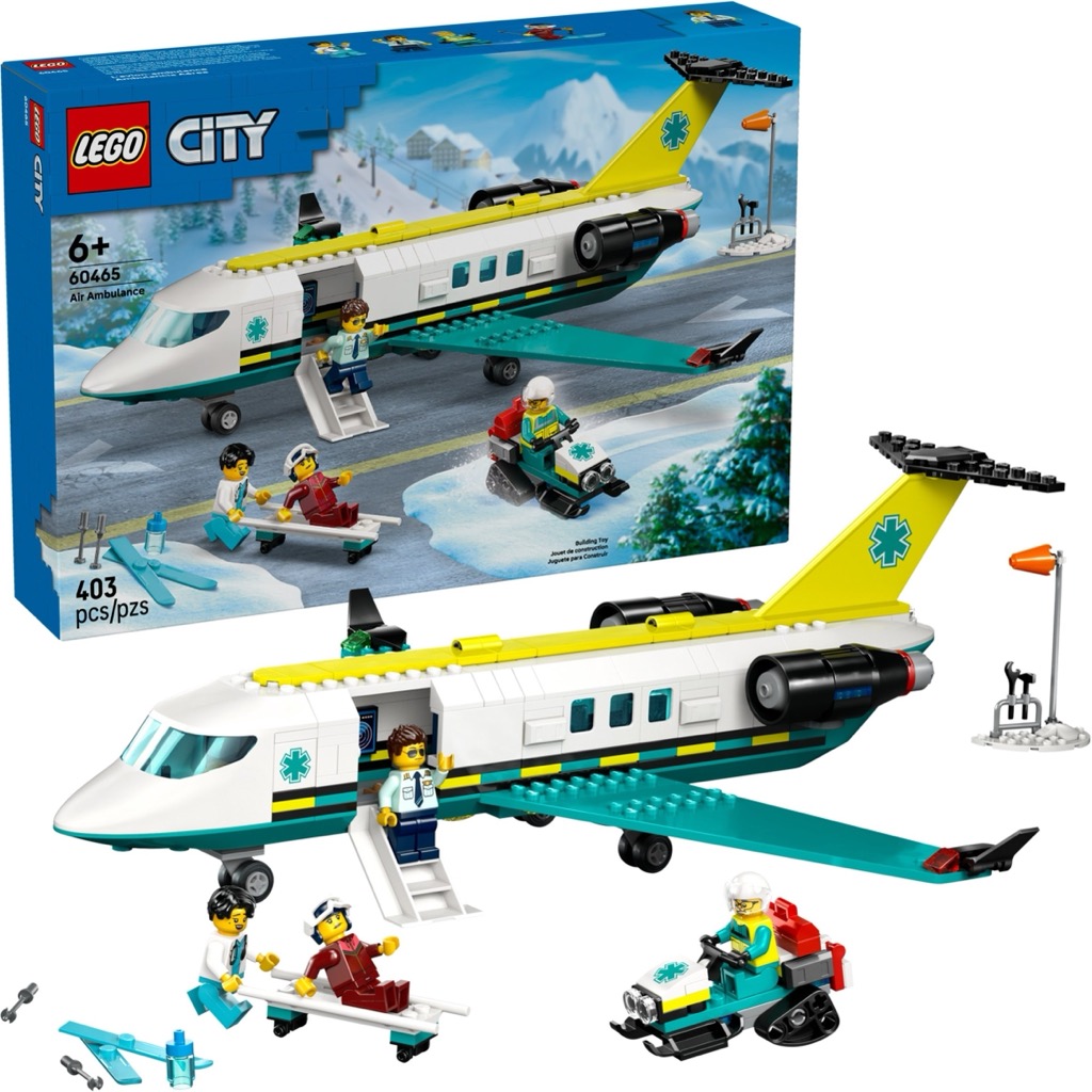 เลโก้ LEGO City 60465 Emergency Air Ambulance Plane