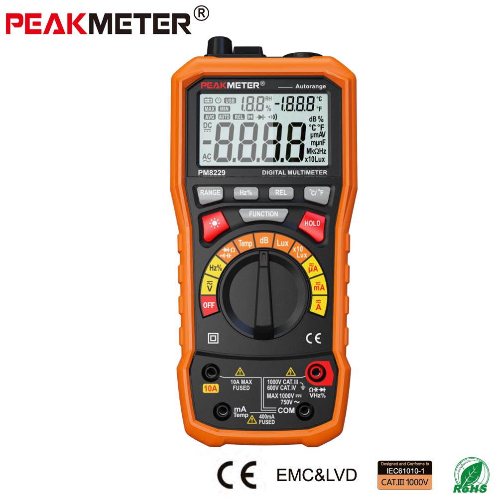 Peakmeter PM8229 Digital Multimeter