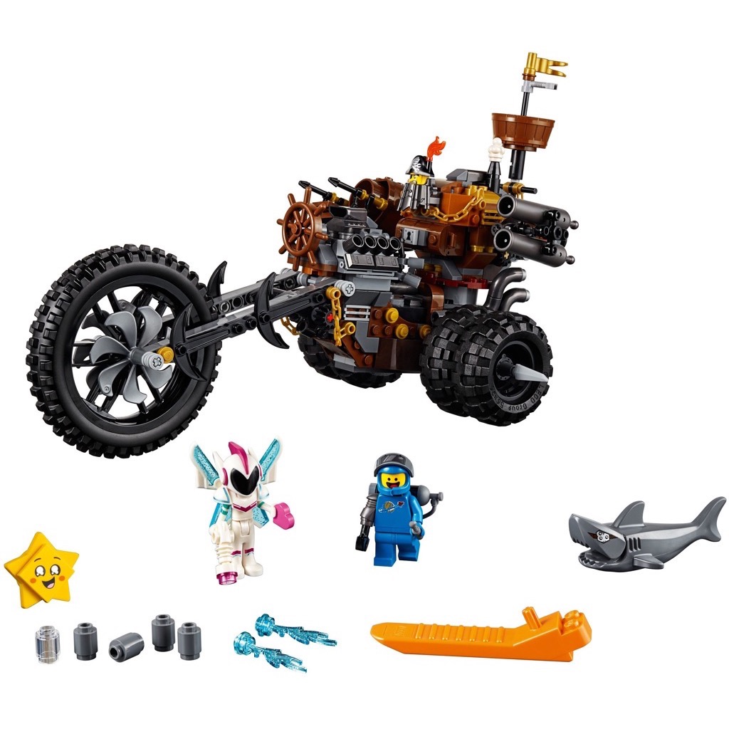 เลโก้ LEGO The Lego Moive 70834 MetalBeard's Heavy Metal Motor Trike!