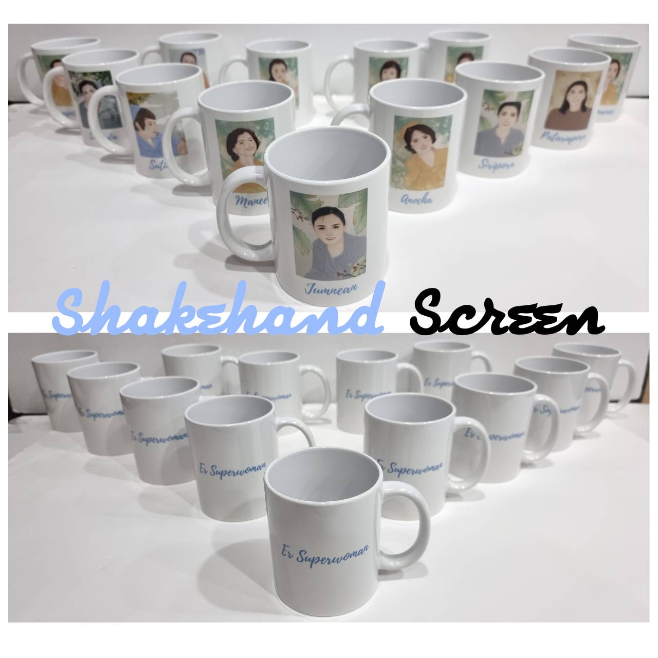 สกรีนภาพการ์ตูน
