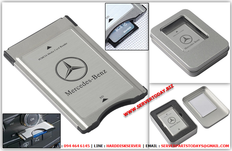 SD Card to PCMCIA Media Card Reader for Mercedes-Benz