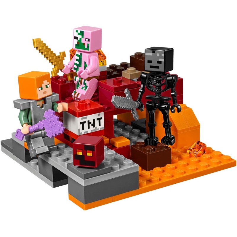 LEGO Minecraft 21139 The Nether Fight