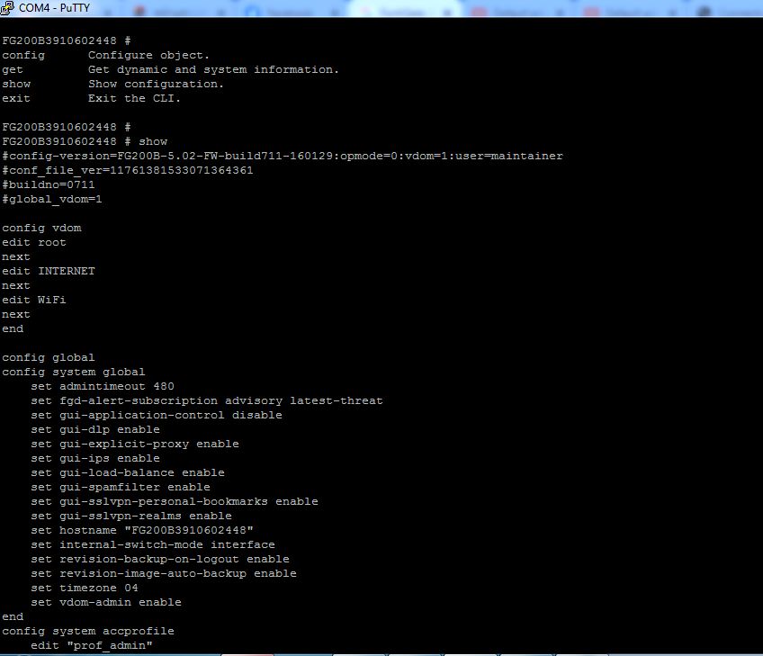 Fortinet Fortigate 200B FG-200B Firewall Security Appliance ฟอติเกตมือสองพร้อมใช้งาน