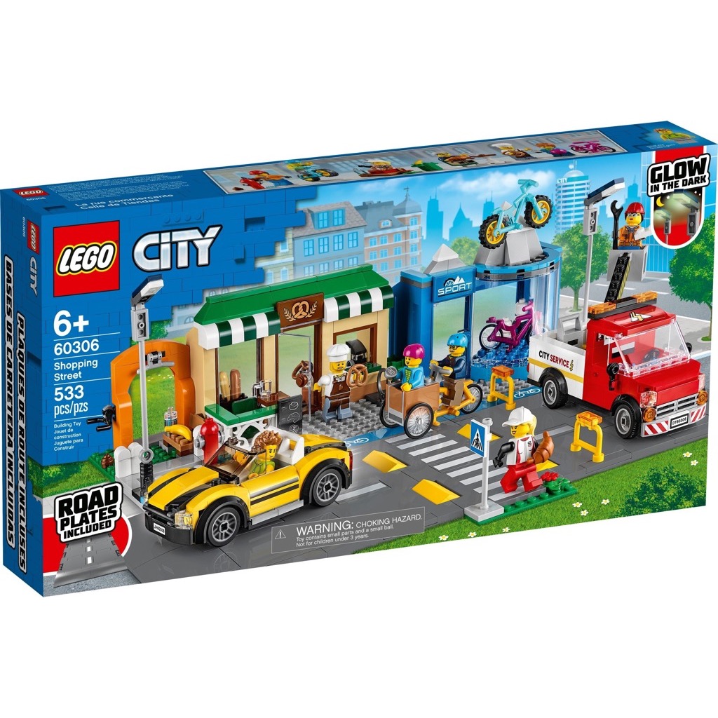 เลโก้ LEGO City 60306 Shopping Street
