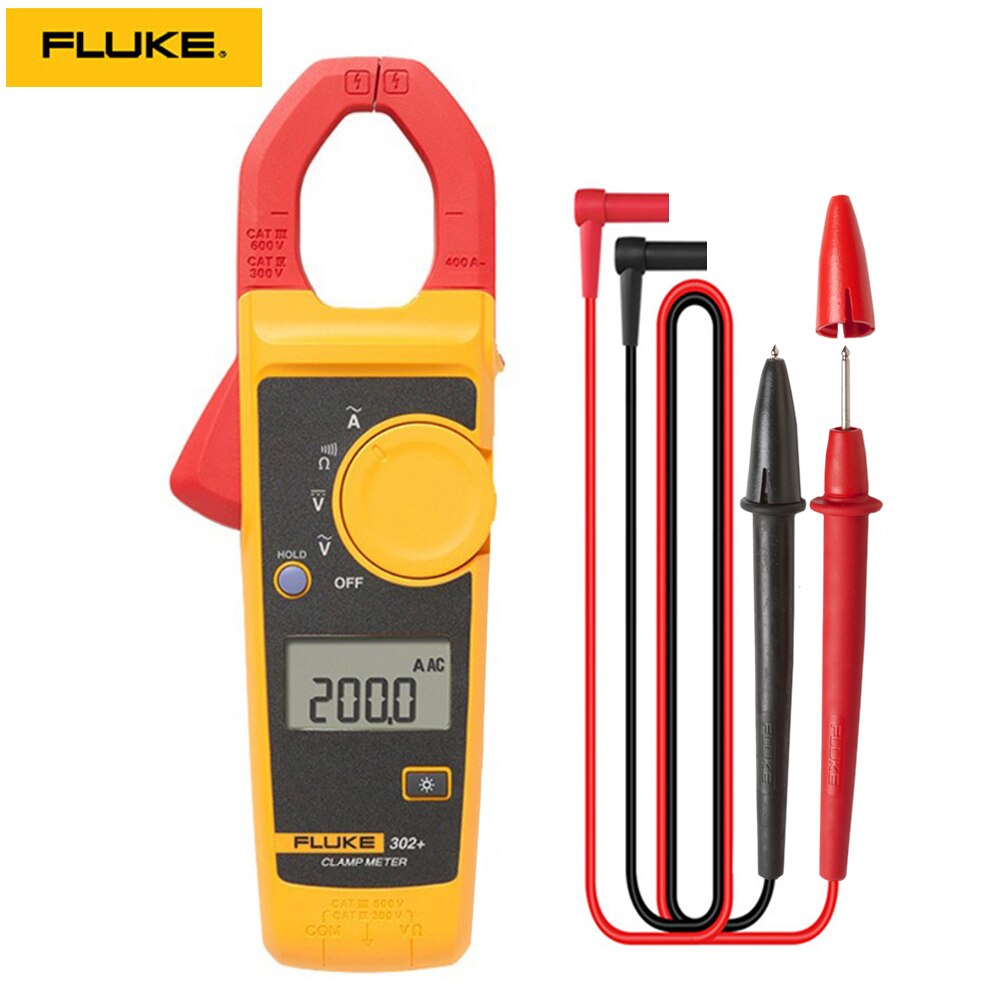 Fluke 302+ CAT III Digital Clamp Meter