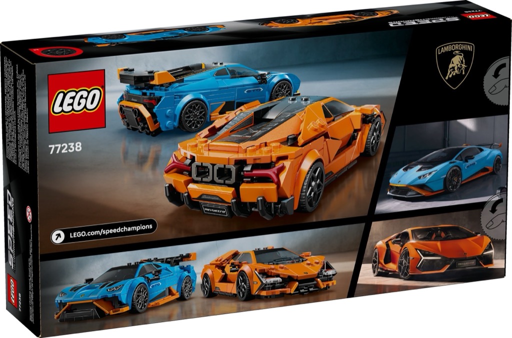 เลโก้ LEGO Speed Champions 77238 Lamborghini Revuelto & Huracán STO