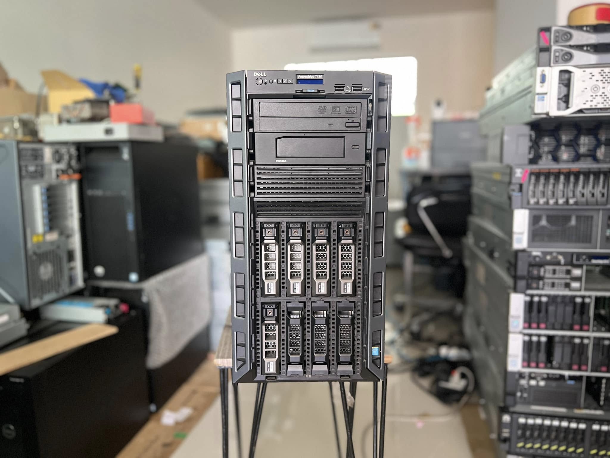 Dell T430 Server tower 2cpu v4 28cores ประกัน 3 เดือน เซิร์ฟเวอร์เดลมือสองพร้อมใช้งาน