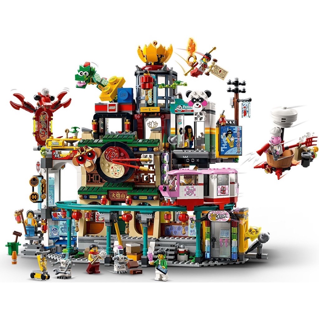 เลโก้ LEGO Exclusives 80036 Monkie Kid - The City of Lanterns