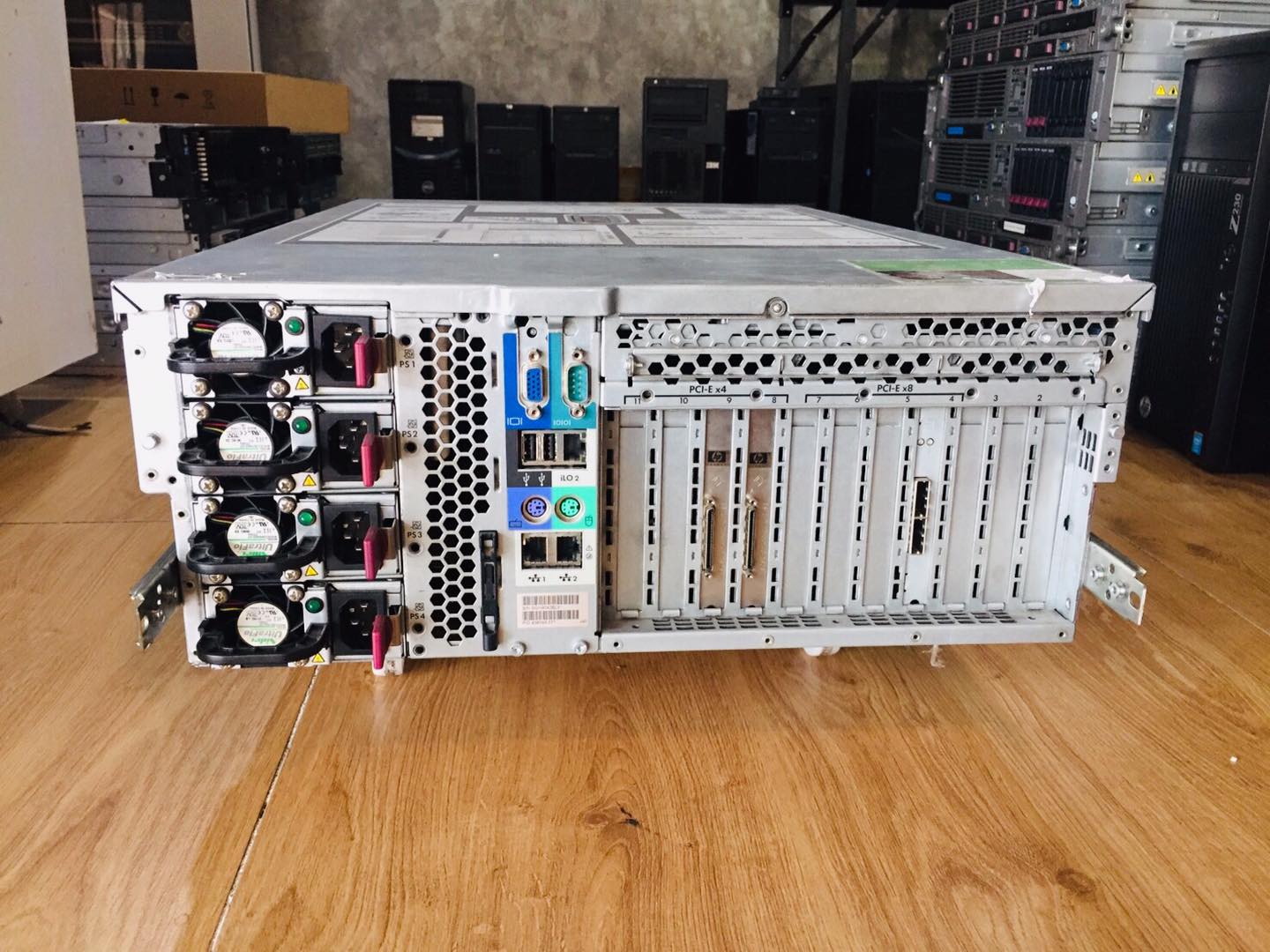 HP Proliant DL580 G5 2cpu มือ 2 พร้อมใช้งาน