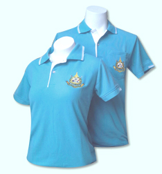 โปโล สีฟ้าอ่อน-ปกฟ้าอ่อน /กระทรวงทรัพย์ฯ**
