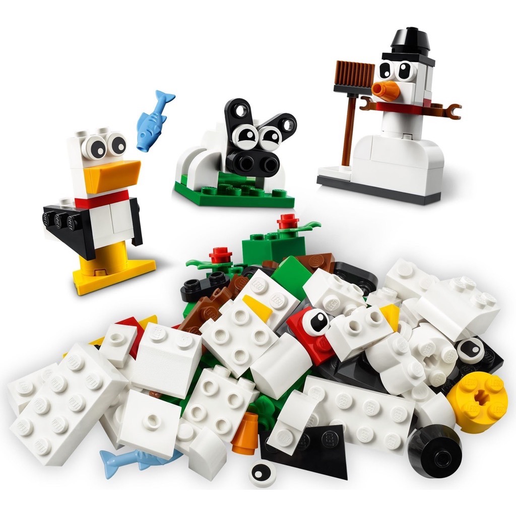 เลโก้ LEGO Classic 11012 Creative White Bricks