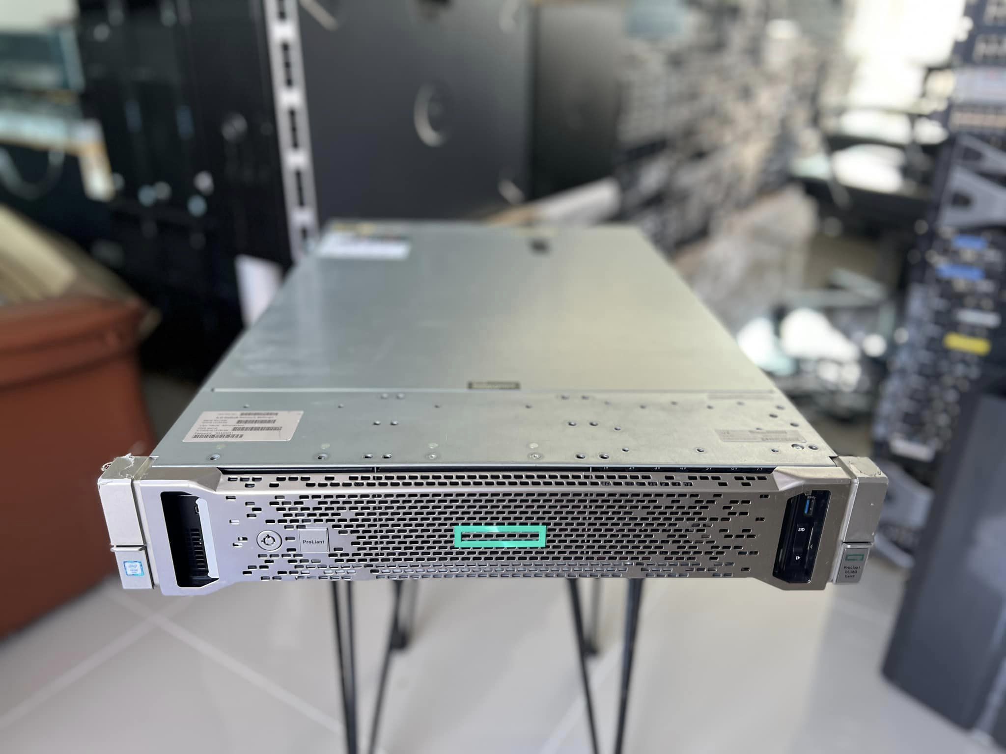 hp dl380 g9 2cpu 32gb v4 lan 10g 20cores เซิร์ฟเวอร์มือสองพร้อมใช้งาน