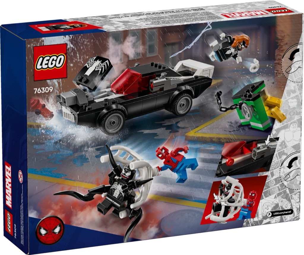 เลโก้ LEGO Super Heroes 76309 Spider-Man vs. Venom Muscle Car