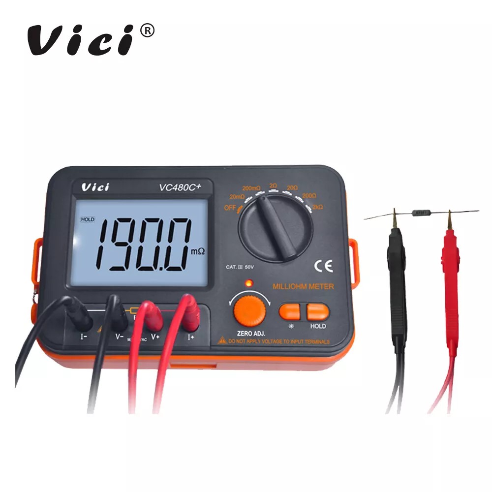 VICI VC480C+ Digital Milli-Ohm Meter