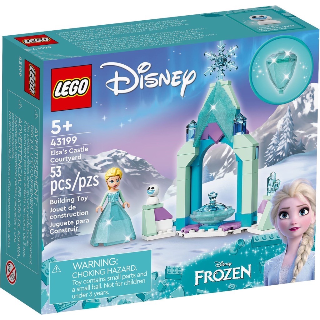 เลโก้ LEGO Disney 43199 Elsa's Castle Courtyard
