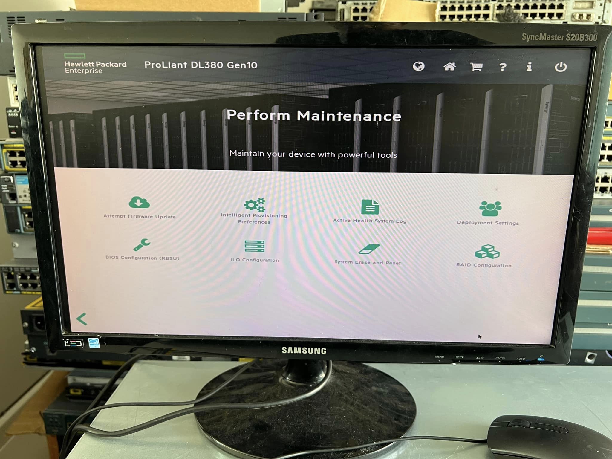 HPE ProLiant DL380 Gen10 2cpu 384gb 32Cores เซิร์ฟเวอร์มือสองพร้อมใช้งาน