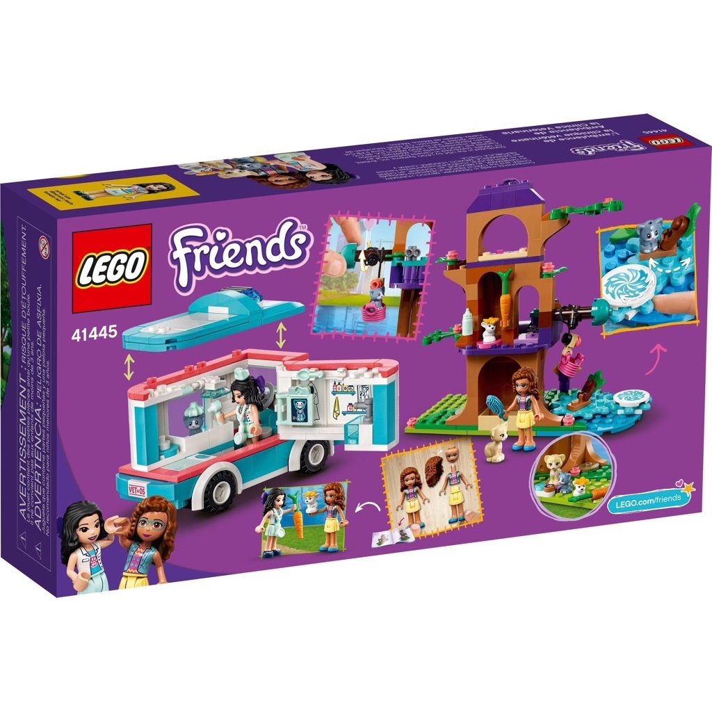 เลโก้ LEGO Friends 41445 Vet Clinic Ambulance