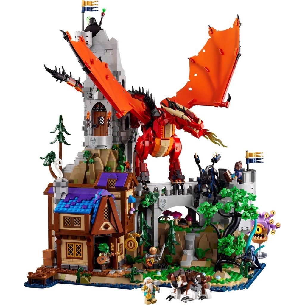 เลโก้ LEGO Exclusives 21348 Dungeons & Dragons: Red Dragon's Tale
