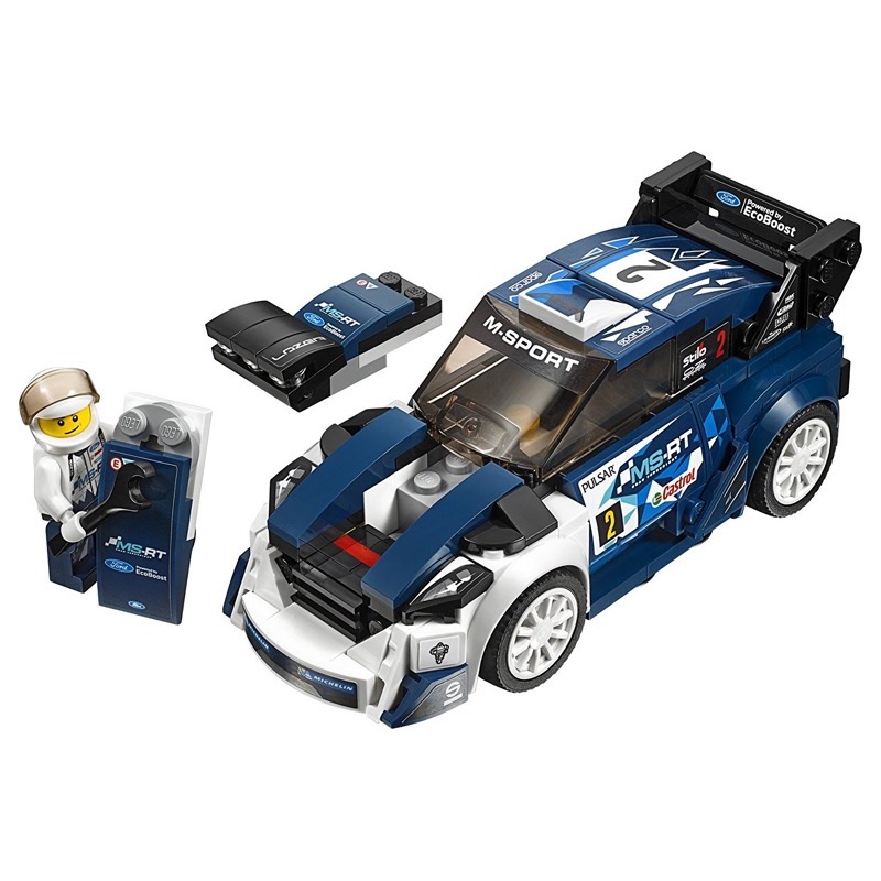 LEGO Speed Champions 75885 เลโก้ Ford Fiesta M-Sport WRC