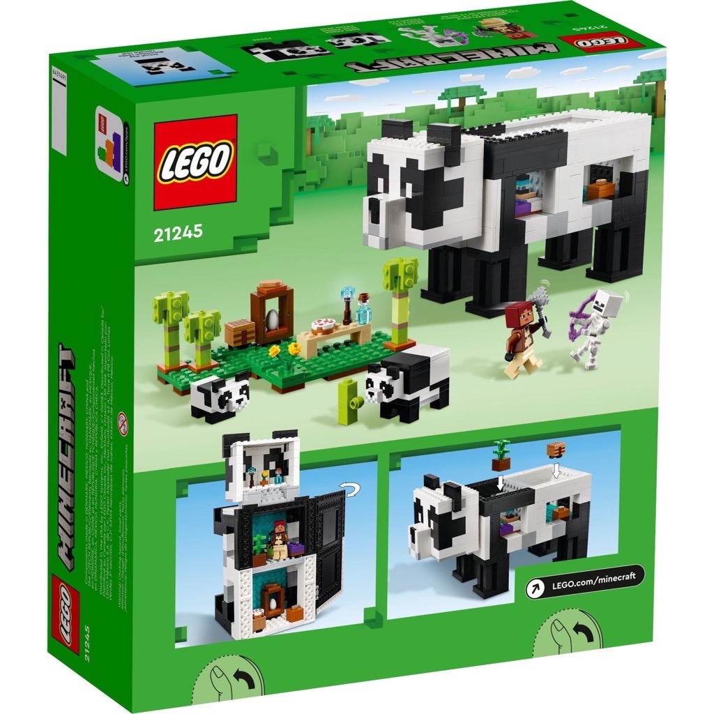 เลโก้ LEGO Minecraft 21245 The Panda Haven