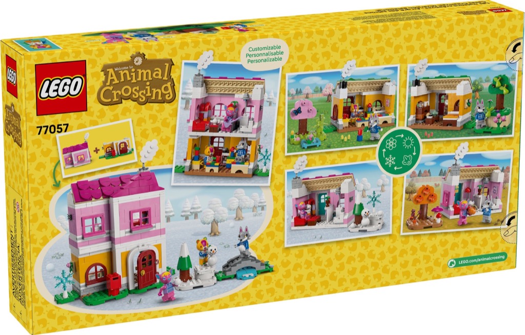 เลโก้ LEGO Animal Crossing 77057 Creative Houses: Seasons of Fun