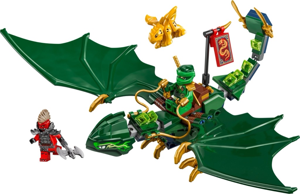 เลโก้ LEGO Ninjago 71829 Lloyd's Green Forest Dragon
