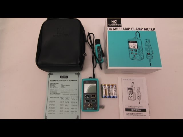 KYORITSU KEW 2500 DC Milliamp Clamp Meter