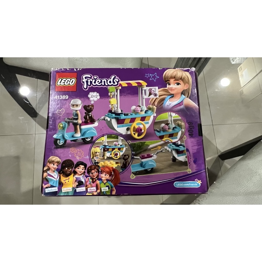เลโก้ LEGO Friends 41389 Ice Cream Cart (กล่องไม่สวย-Damaged Box)