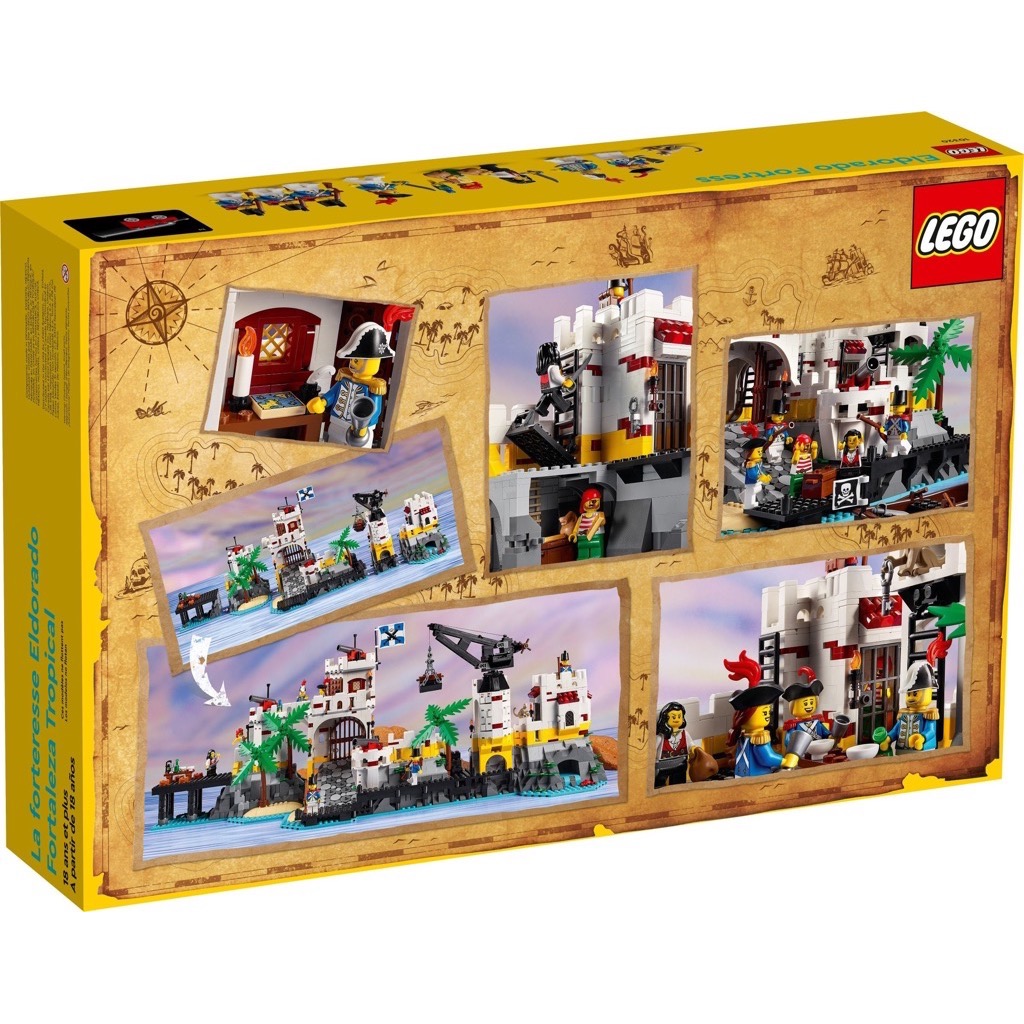 เลโก้ LEGO Exclusives 10320 Eldorado Fortress (มีกล่องน้ำตาลตรงรุ่น)