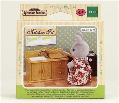 Sylvanian Families 1718 Kitchen Set