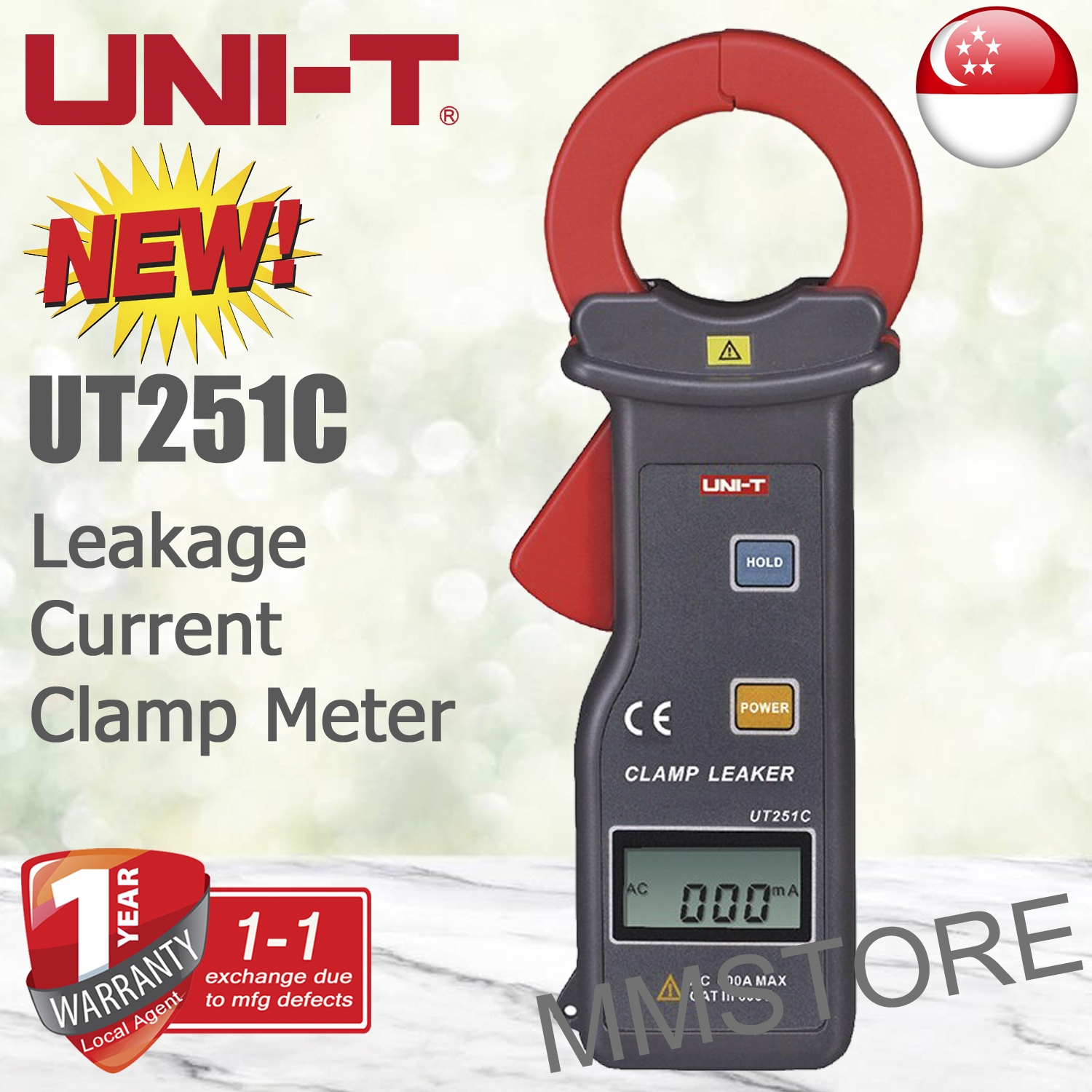 UNI-T UT251C High Sensitivity Leakage Current Clamp Meters
