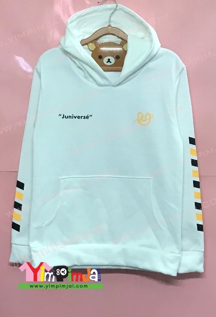 ตัวอย่างเสื้อฮู้ดแฟนคลับสกรีน plearnpitchaya