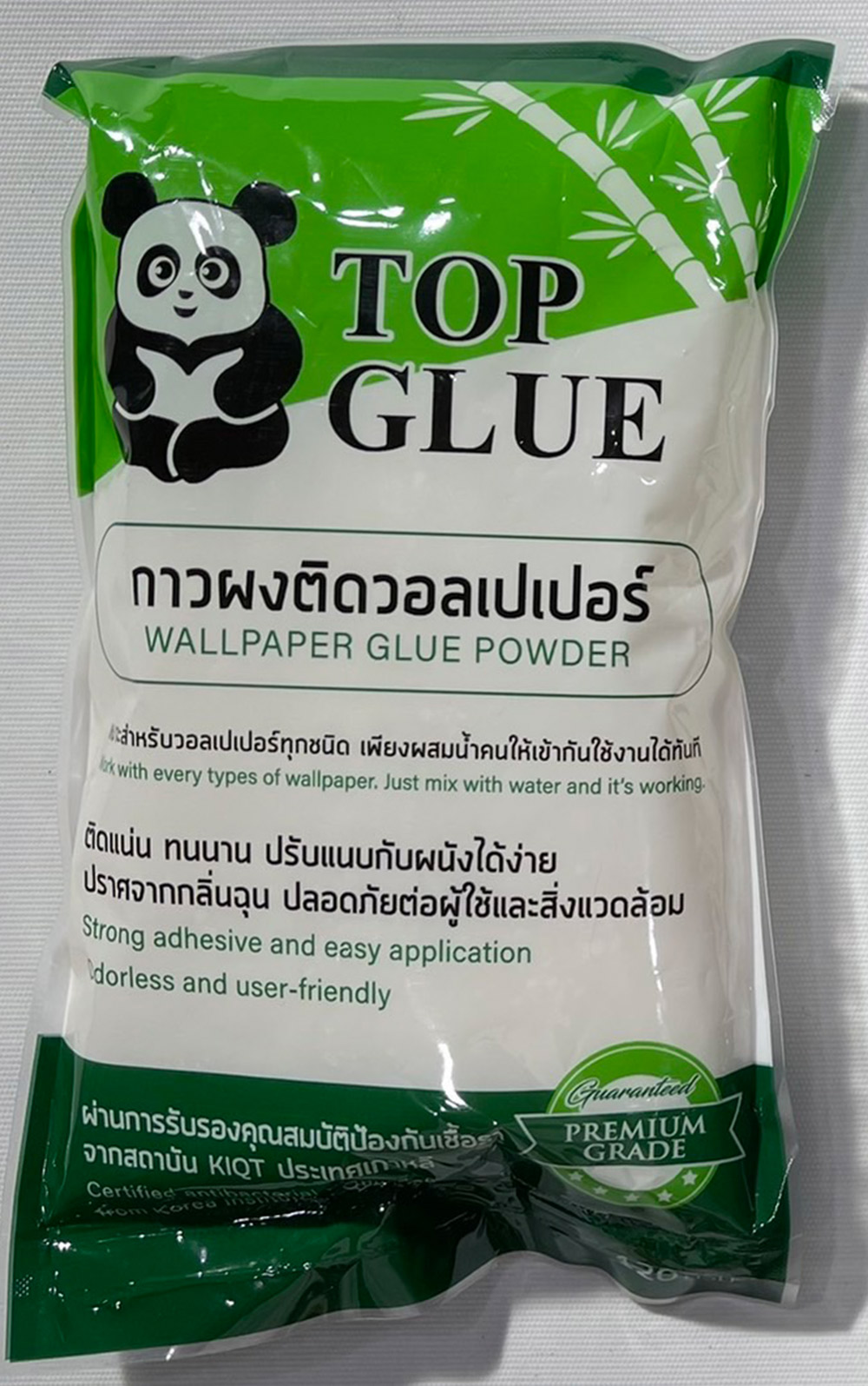 กาวติดวอลเปเปอร์ ใช้งานง่ายๆ เพียงแค่ผสมน้ำเปล่า GLUE120G