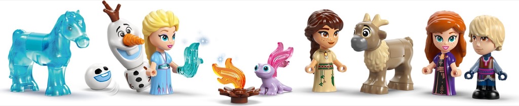 เลโก้ LEGO Disney Frozen 43278 Mini Arendelle Castle & Elsa’s Ice Palace