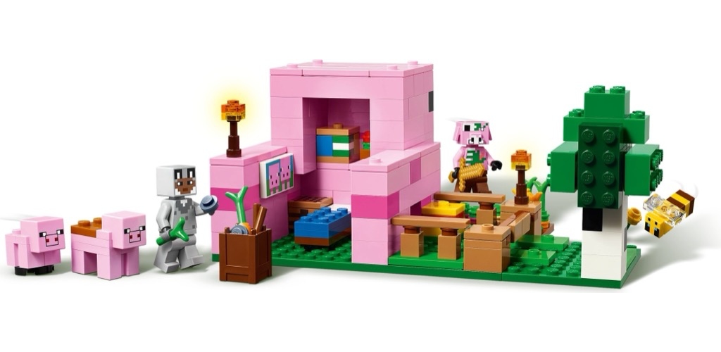 เลโก้ LEGO Minecraft 21268 The Baby Pig House