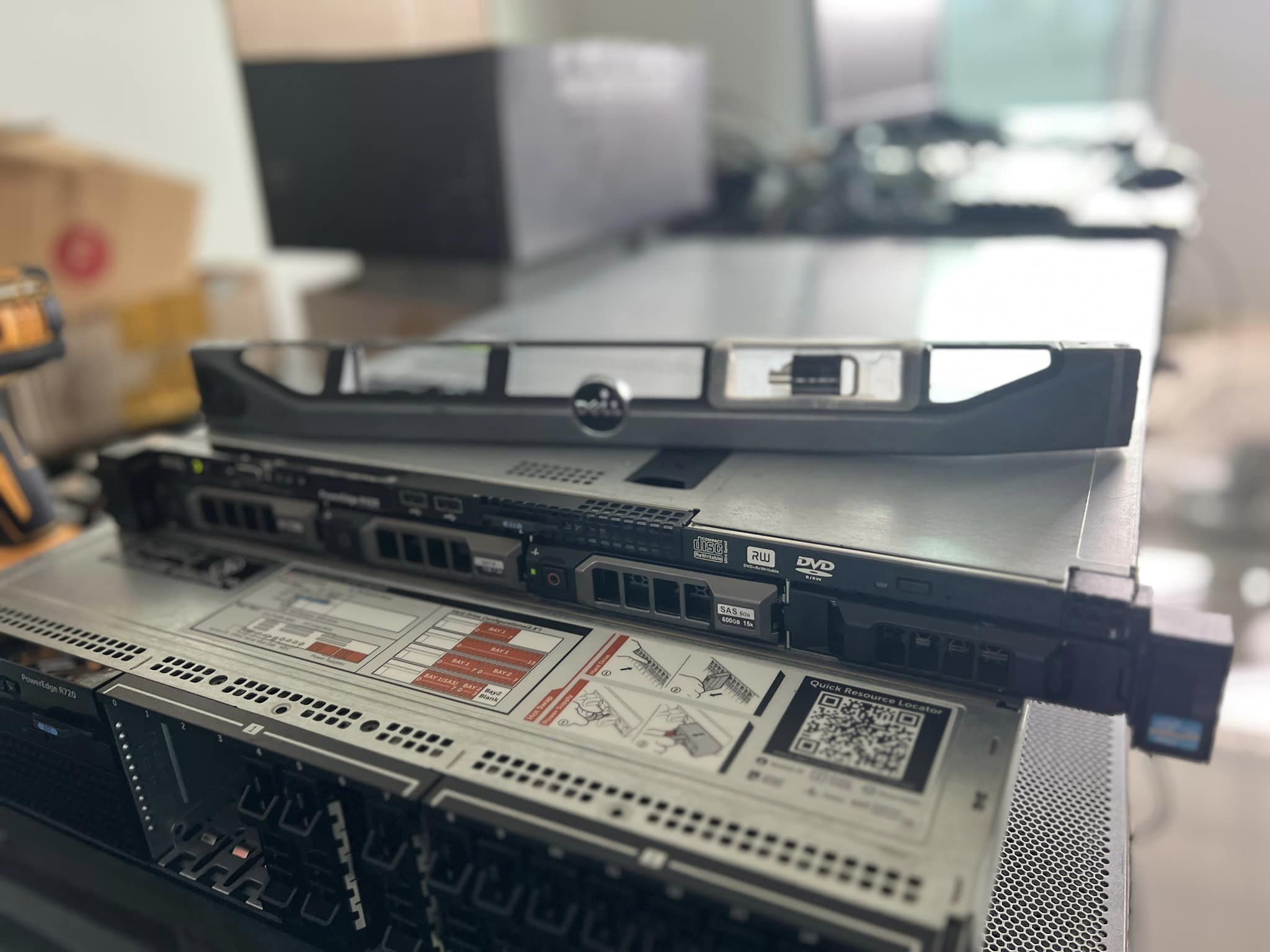 Server dell r420 2cpu 32gb เซิร์ฟเวอร์เดลมือสองพร้อมใช้งาน