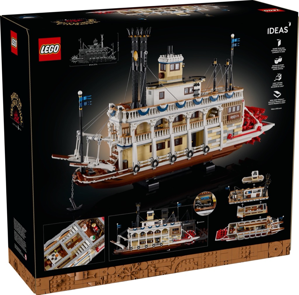 เลโก้ LEGO Exclusives 21356 River Steamboat