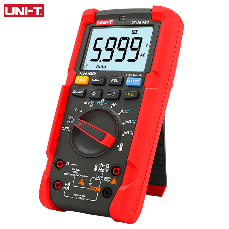 UNI-T UT17B PRO High Reliability True RMS Digital Multimeter