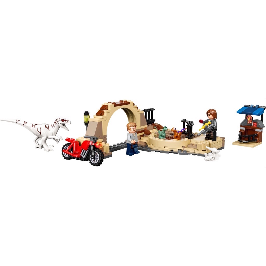 เลโก้ LEGO Jurassic World 76945 Atrociraptor Dinosaur: Bike Chase