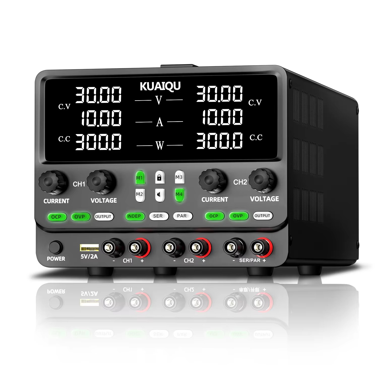 KUAIQU SPPS3010-2KD 30V 10A Dual Channel DC Power Supply