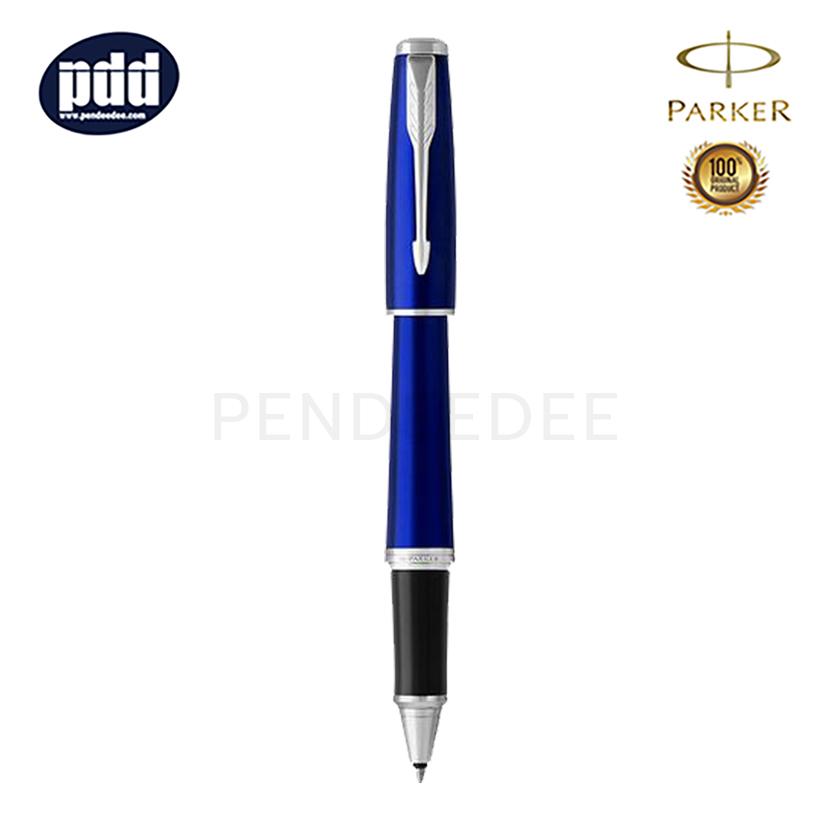 PARKER Urban Nightsky Blue CT Rollerball Pen ปากกาโรลเลอร์บอล ป๊ากเกอร์ เออร์เบิน สีน้ำเงิน ไนท์สกายบลู คลิปเงิน